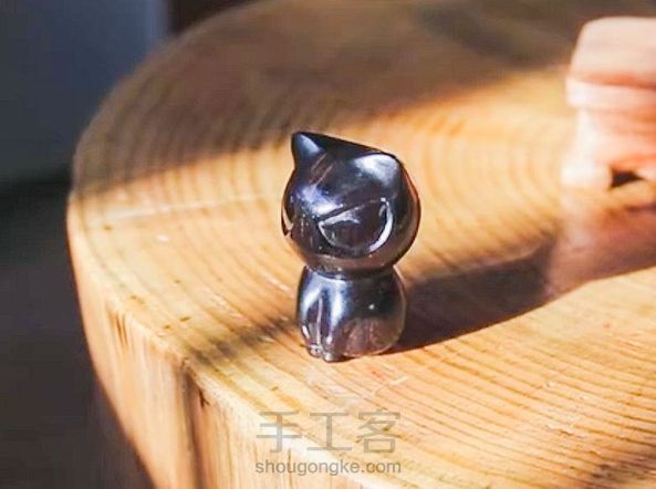【DIY】紫光檀猫