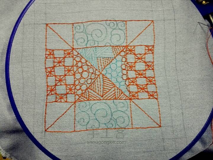 用针线画禅绕画-手工客官网