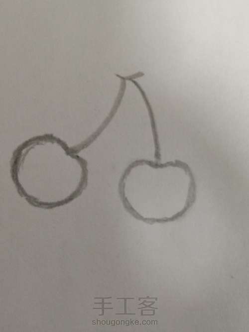 樱桃简笔画