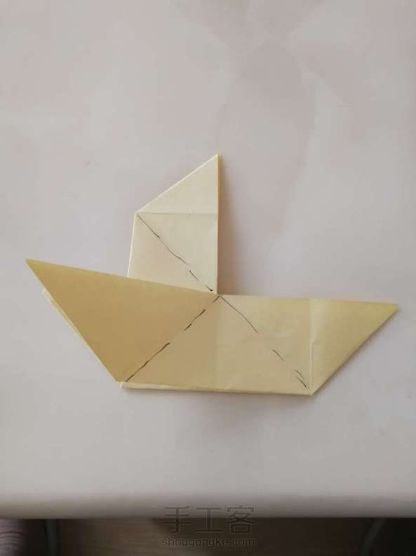帆船折纸